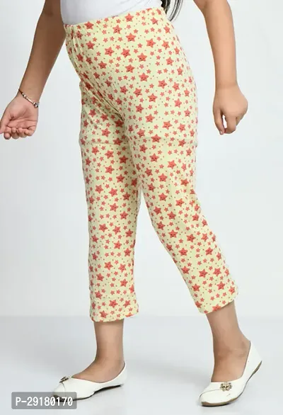 Stylish Green Cotton Printed Pyjama For Girl-thumb4