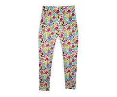 Fabulous Multicoloured Polyester Printed Leggings For Girls Pack Of 3-thumb1