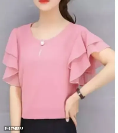 Elegant Georgette Top For Women-thumb0