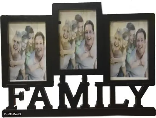 Plastic Black Familt Design  Personalized, Customized Gift Best Friends Reel Photo Collage Gift For Friends, Bff With Frame, Birthday Gift,Anniversary Gift Wallnbsp;nbsp;Multicolor, 4 Photo  4 X 6
