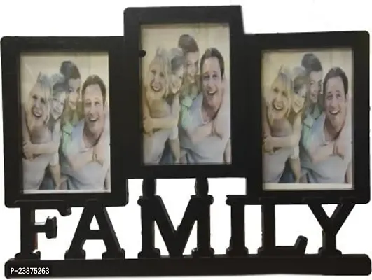 Plastic Black Familt Design  Personalized, Customized Gift Best Friends Reel Photo Collage Gift For Friends, Bff With Frame, Birthday Gift,Anniversary Gift Wallnbsp;nbsp;Multicolor, 4 Photo  4 X 6-thumb0