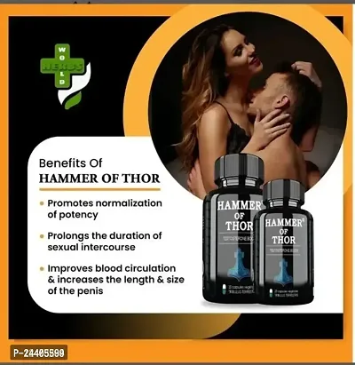 Ayurvedic Hammer Of Thor 60 Capsules VD0423