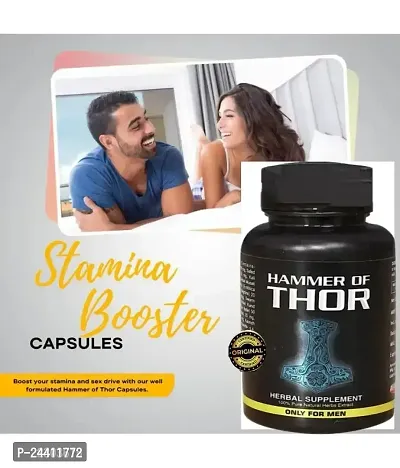 Ayurvedic Hammer Of Thor 60 Capsules VD0923-thumb0