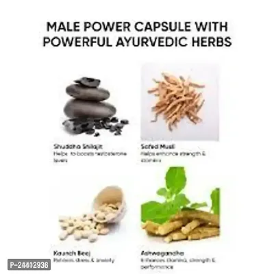 Ayurvedic Hammer Of Thor 60 Capsules VD1123-thumb2