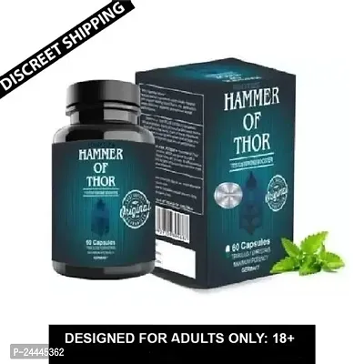 Ayurvedic Hammer Of Thor 60 Capsules. HBox1-thumb0