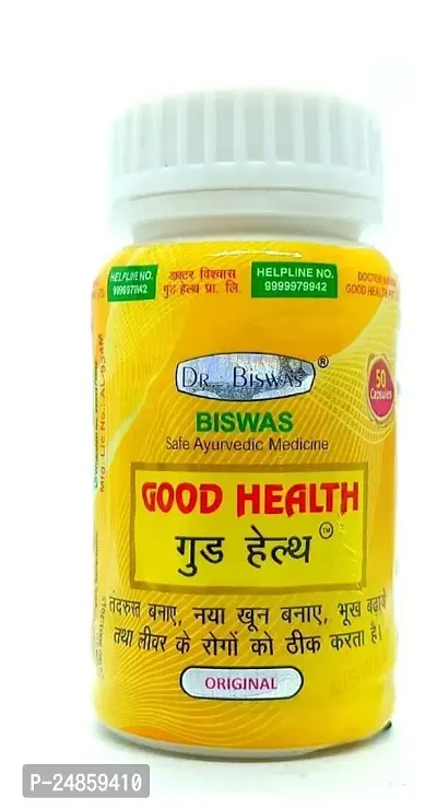 Good Health Dr. Biswas Safe Ayurvedic Capsules For Overall Health Pack of 1-thumb0