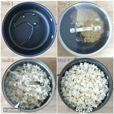 Popcorn Seeds  100% Popping Kernels - Popcorn kernels soft, Butterfly Popcorn Maize , Corn Kernels , Pop-Corn makka (Makai)100GM-thumb2