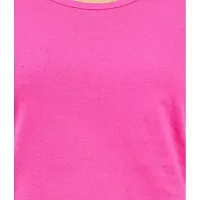 Midaas Womens Cotton Solid Tshirt Dark Pink::Pink Medium Pack of 2-thumb4