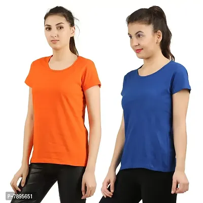 MIDAAS Women's T-Shirt (Pack of 2)-thumb2