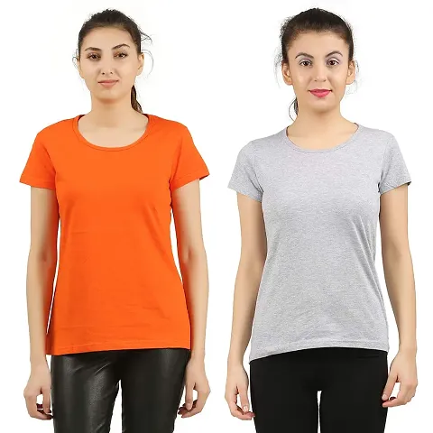 MIDAAS Women's T-Shirt (Pack of 2)