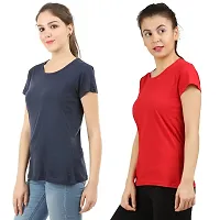 MIDAAS Women's T-Shirt (Pack of 2)-thumb1