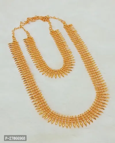 Exquisite Gold Covering Necklace Haram for Women - Traditional Elegance and Modern Charm-thumb0
