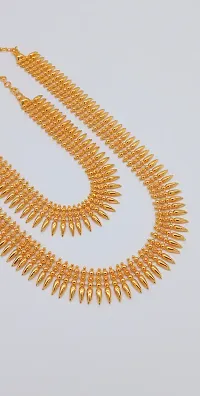 Exquisite Gold Covering Necklace Haram for Women - Traditional Elegance and Modern Charm-thumb1
