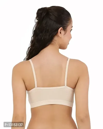 Piylu Non-Padded Sports Bras (Pack of 4) (34B)-thumb2