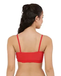 Piylu Non Wired Non-Padded Bras (Pack of 6) (40B)-thumb1