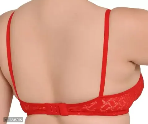 Womens Non Padded Net Bra-thumb3