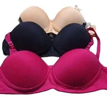 Women's Lightly Padded Bra ( Pack Of 3)-thumb1