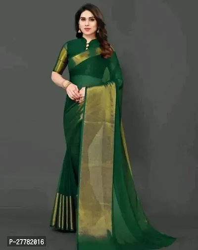 Trendy Saree with Blouse Piece for Women-thumb0