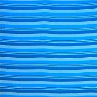 Ace International Exports Rich-ed Cotton Double Modern Bed-Sheet with 2 Pillow Cover Home Furnishings Items for Bed Room (King Size, Blue)-thumb1