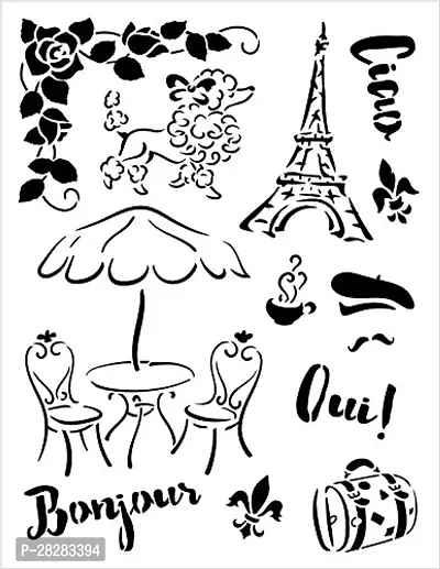 Reusable Decorative Art and Craft Stencils for Home