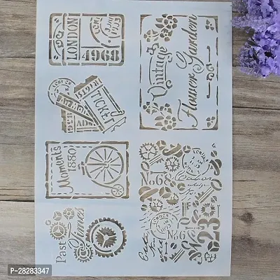 Reusable Decorative Art and Craft Stencils for Home-thumb0