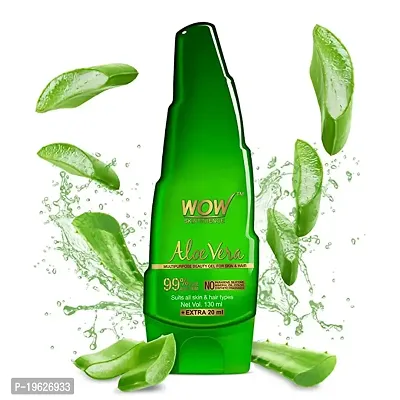 YELGO Naturals 99% Pure  Organic Aloe Vera Gel for Face, Skin and Hair Multi-purpose Gel (120 ml)-thumb3