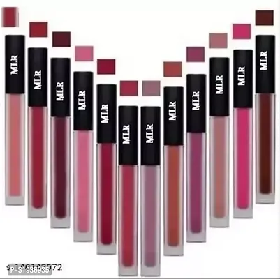 Lipstick Combo of Different Shades Pack of 12-thumb2