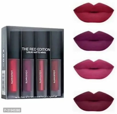 Liquid Matte Minis Lipstick Red Edition (6-ml Pack of 4) ULTIMATE-thumb3