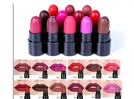 Pack of 12 Red Matte Lipstick Ayurvedic Creamy Set For Lips-thumb2