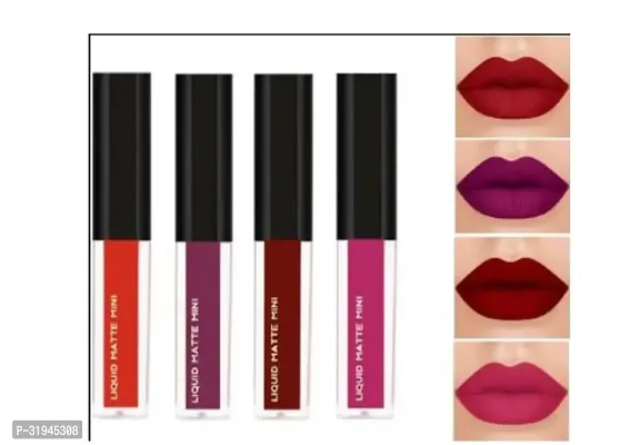 Liquid Matte Minis Lipstick Red Edition (6-ml Pack of 4) ULTIMATE-thumb0