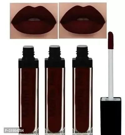 Matte Me Maroon Lipstick Long lasting 3 pack-thumb0