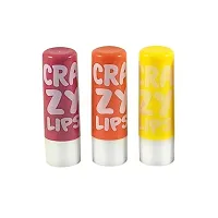 Lips trending lipstick Mix Color Lip Balm Pack of 12 (multicolor) MIX 10 g Fruit (Pack of: 12, 10 g)-thumb1