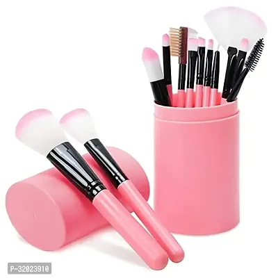 Makeup Brush Sets For Foundation  (Pack of 12)-thumb0