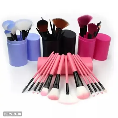 Makeup Brush Sets For Foundation  (Pack of 12)-thumb2