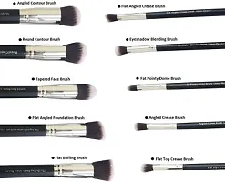 Eyeliner Face Powder Brush Set (Pack of 10)-thumb2