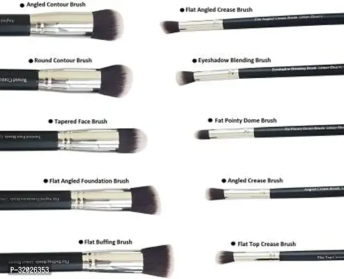 Eyeliner Face Powder Brush Set (Pack of 10)-thumb3