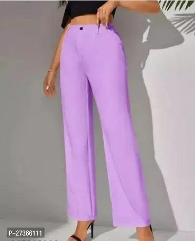 Stylish Graceful Women Women Trousers-thumb0