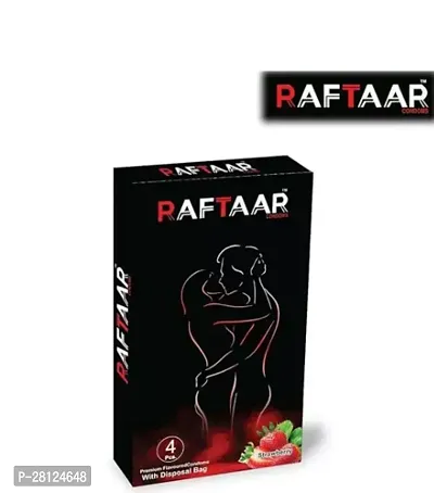 RAFTAAR Refreshed Edition Pack Stay Long Ultra Thin 1500 Extra Dots Condoms - 10 Units