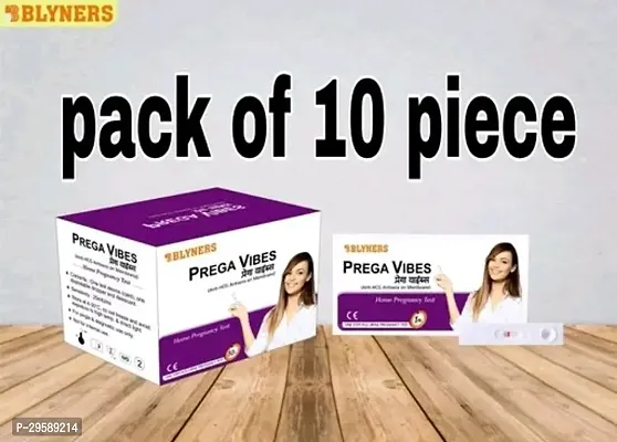 10 piece of pragnacy test kit