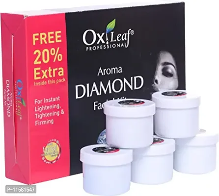 Diamond Facial Kit - 5 Steps (163+33 ml Extra)  (5 x 36 g)