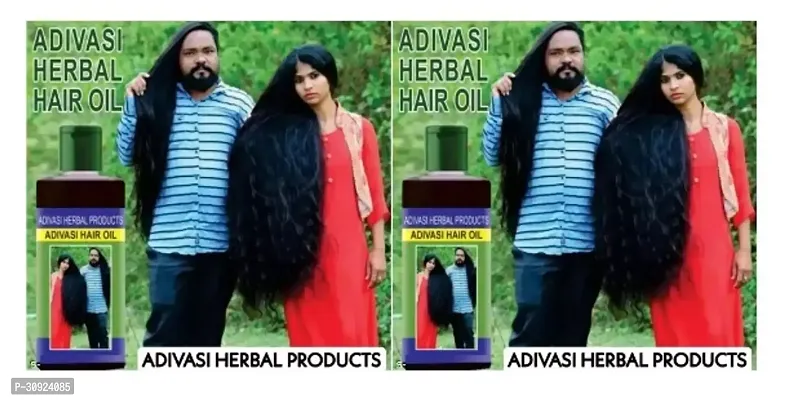 100% ORIGIONAL ADIVASI HERBAL HAIR OIL 100ML PACK OF 2-thumb0