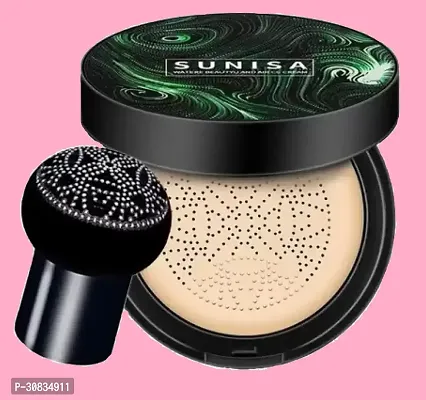 SUNISA CC and BB Water Proof Foundation Cream with Air Cushion Mushroom