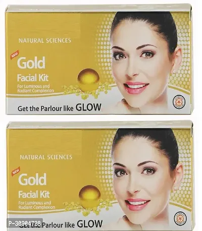 #get natural science gold facial kit pack of 02.