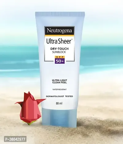 Neutrogena Ultra sheer Sunscreen, SPF 50+, Ultra light, for oily and dry skin 88ML-thumb0