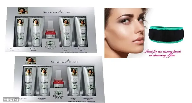 Tube Diamond Facial Kit And face Band Combo