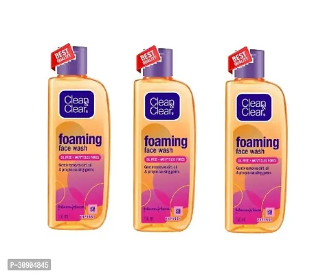 best oil cleaner - clean and clear foaming facewash 150ml _03-thumb0