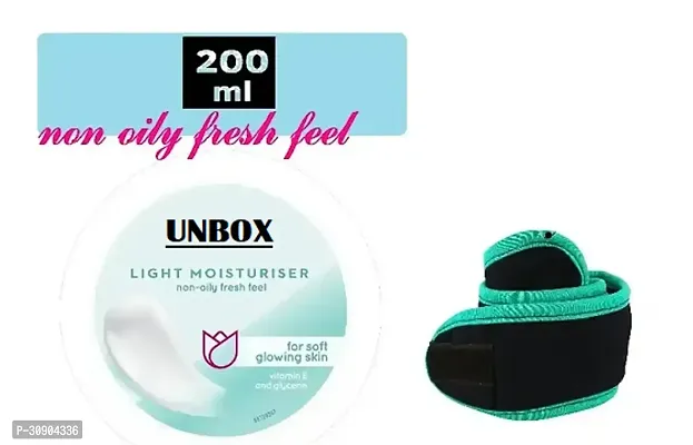 light moisturiser 200ml smooth,soft skin And facial band