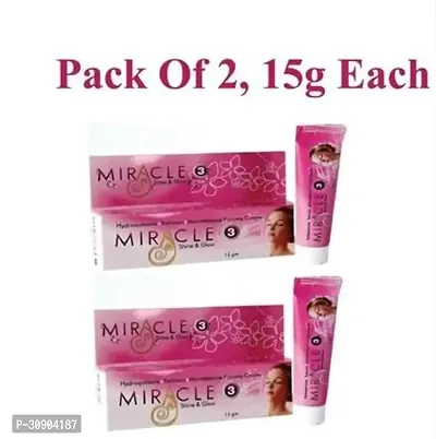 Miracle Cream Shine  Glow 15gm (Set of 2)-thumb0