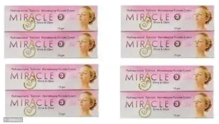 Miracle Shine  Glow Face Cream - 15Gm Pack Of 4