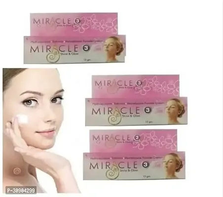 Professional Miracle Shine  Glowing Skin Cream 15 Gm Pack of 3-thumb0